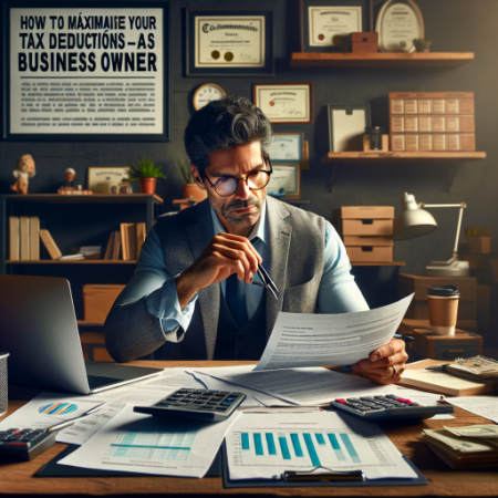 Cómo maximizar tus deducciones fiscales como propietario de un negocio Cómo maximizar tus deducciones fiscales como propietario de un negocio