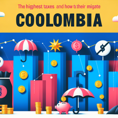 Los impuestos más altos en Colombia y cómo mitigar su impacto