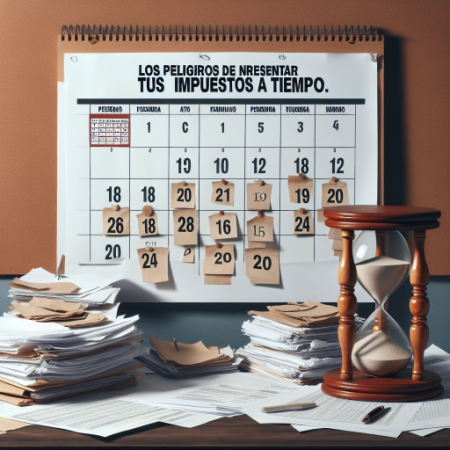 Los peligros de no presentar tus impuestos a tiempo