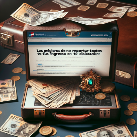 Los peligros de no reportar todos tus ingresos en tu declaraci&oacute;n