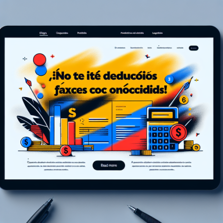 ¡No te pierdas estas deducciones fiscales poco conocidas!
