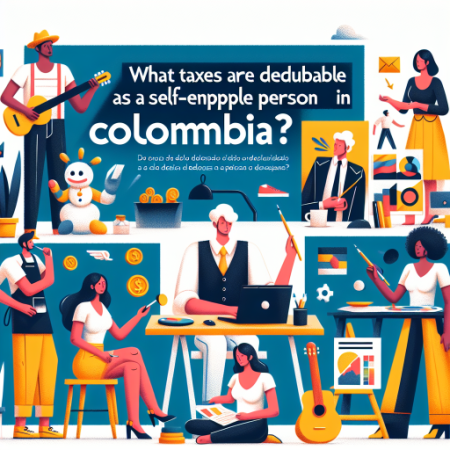 ¿Qué impuestos son deducibles como autónomo en Colombia?